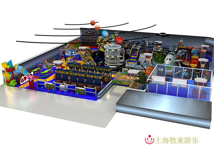 太空主題大型兒童樂園
